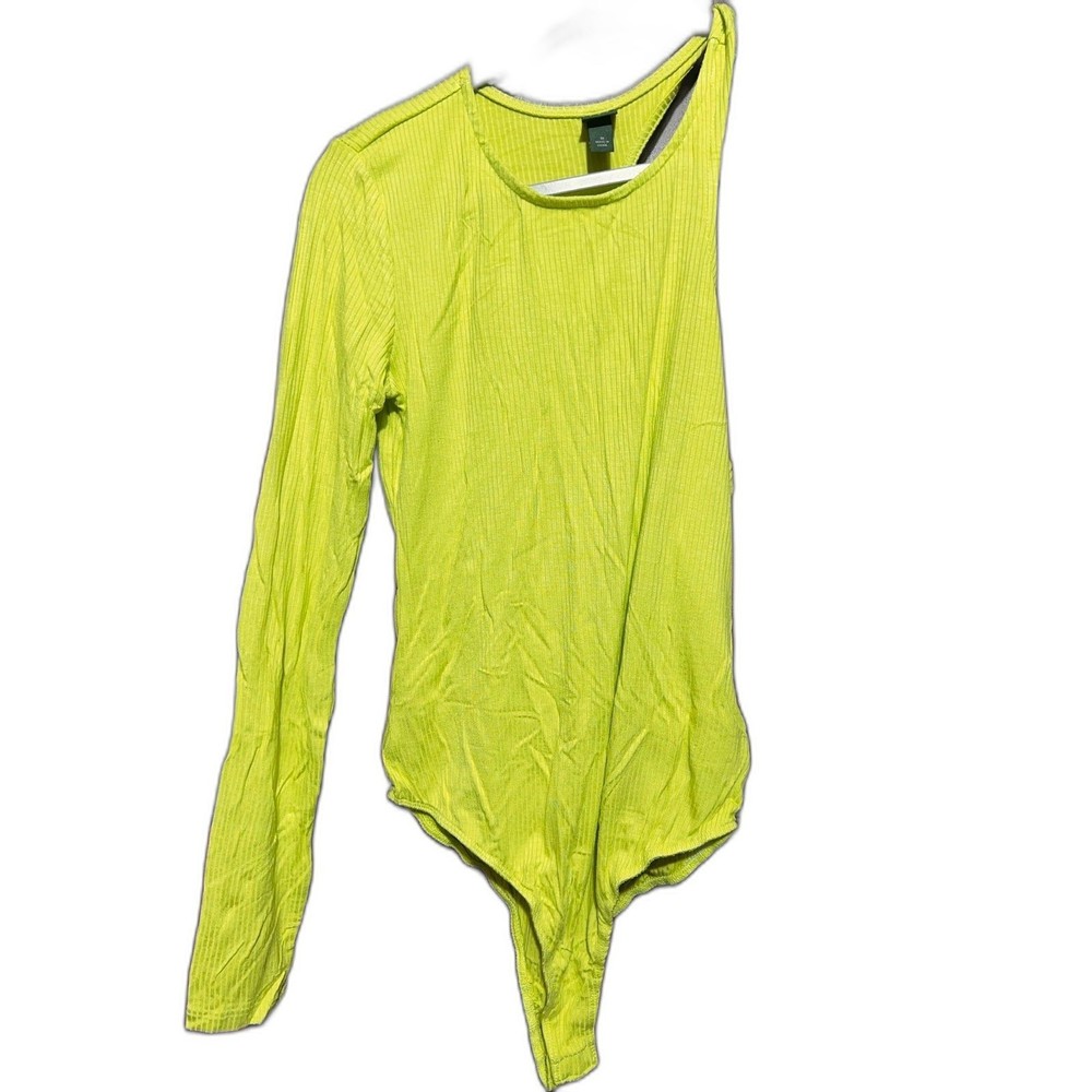 NWT Wild Fable Body Suit Women’s/ JR size Med Lime Green #E002